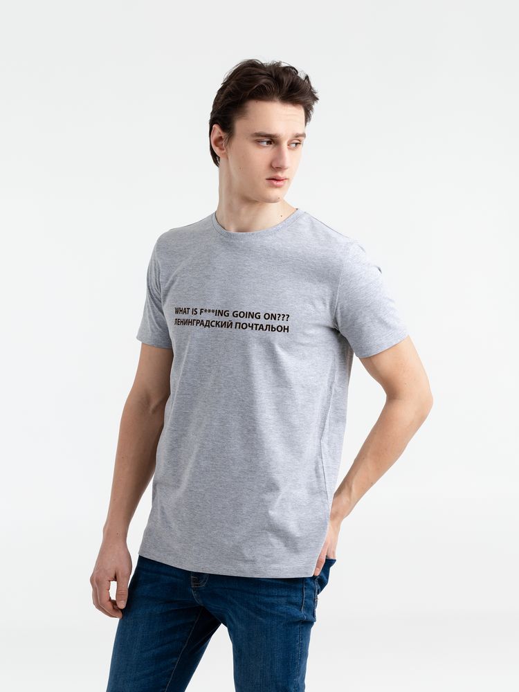 Футболка «Ленинградский почтальон» с логотипом Соль | Print Logo