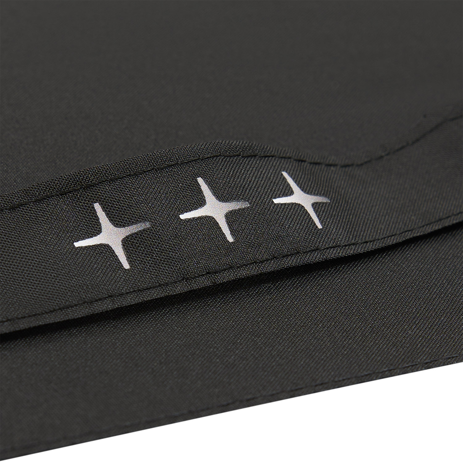 Зонт складной Филтон (Filton), черный с системой безопасности (Safety System)