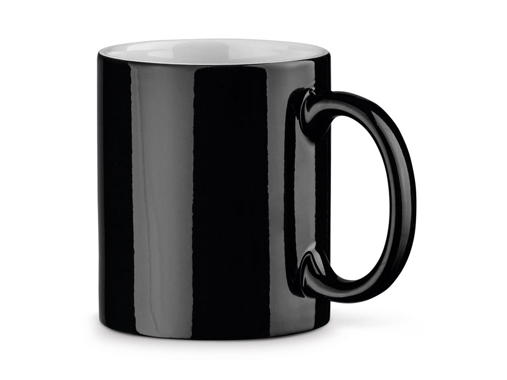 WOW. Керамическая кружка 350мл, Черный