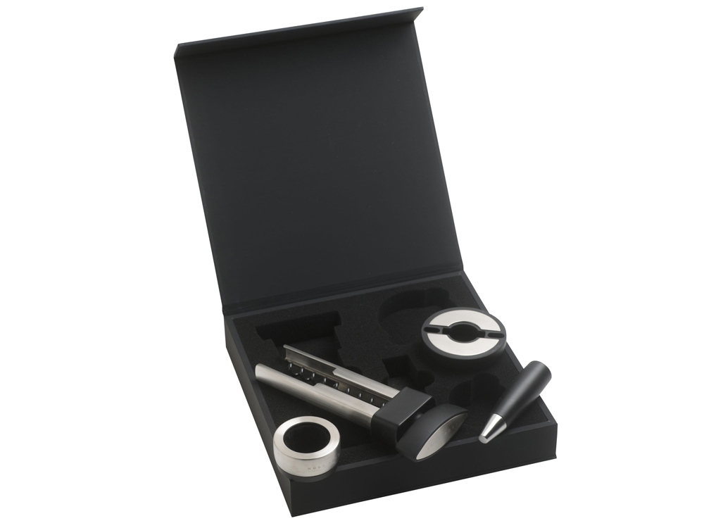 Подарочный набор аксессуаров для вина Distinct с логотипом HUGO BOSS | Print Logo