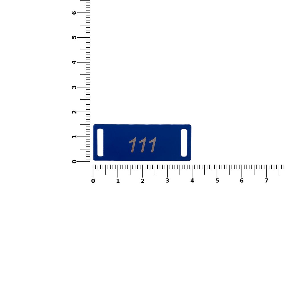 Шильдик металлический Kova
