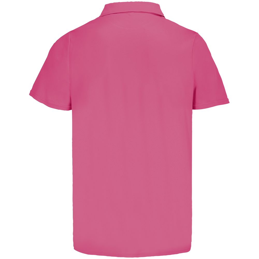 Рубашка поло унисекс Pitcher, розовая (ribbon pink), размер XXL