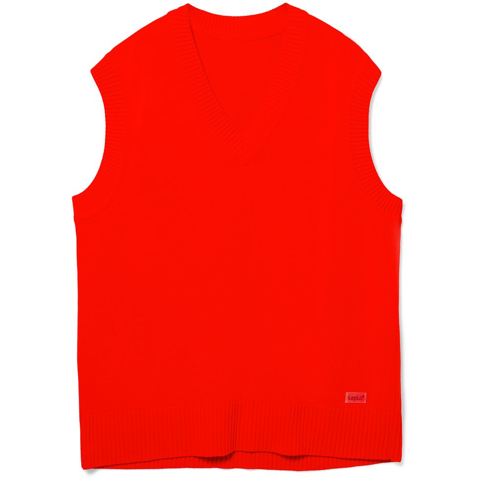 Жилет оверсайз унисекс Tad в сумке с логотипом teplo | Print Logo