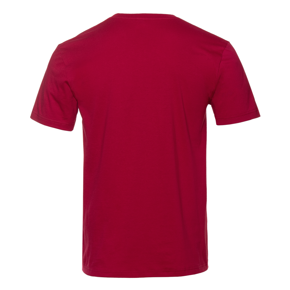 Футболка унисекс без бокового шва STAN хлопок 160, 02, Бордовый,  (66)  (52/XL)