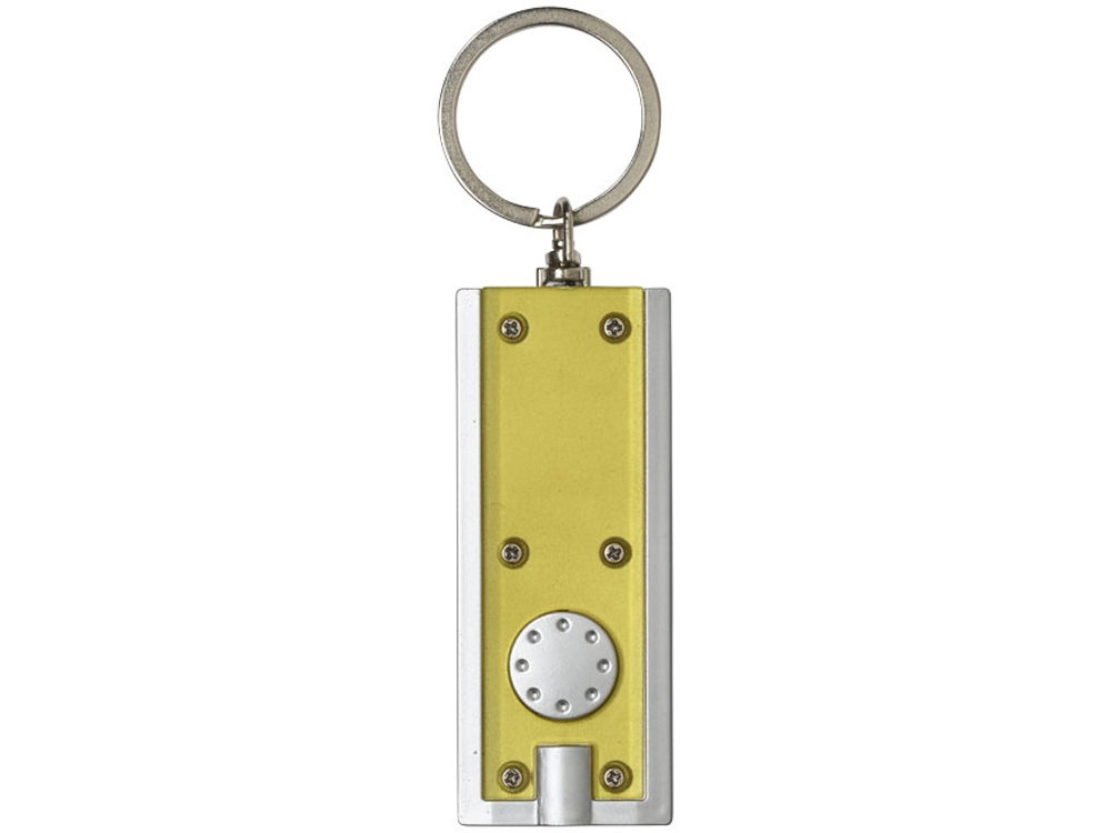 Брелок-фонарик Castor, желтый