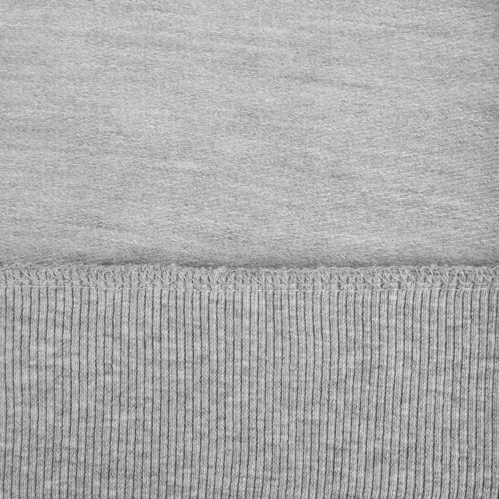 Толстовка на молнии с капюшоном Siverga 2.0, серый меланж, размер 5XL