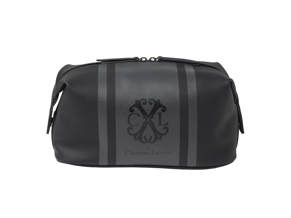 Дорожный несессер Id Dark Grey с логотипом Christian Lacroix | Print Logo