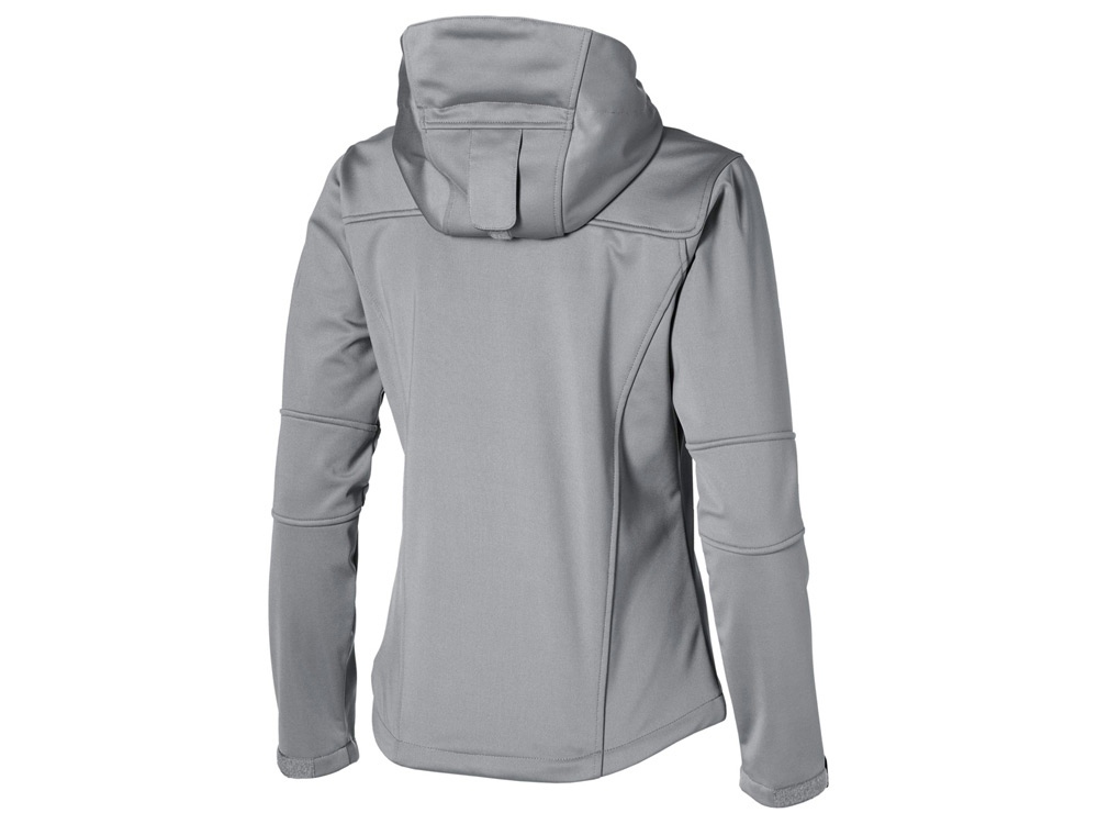 Куртка софтшел Match женская, серый/черный
