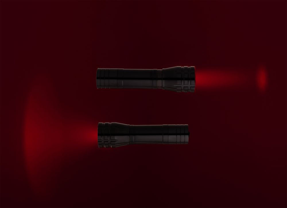 Фонарик с фокусировкой луча Beaming