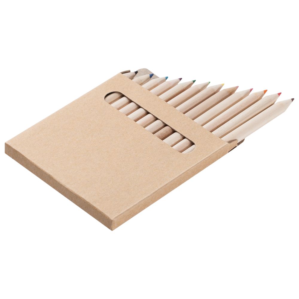 Набор цветных карандашей Pencilvania Middle с логотипом  | Print Logo