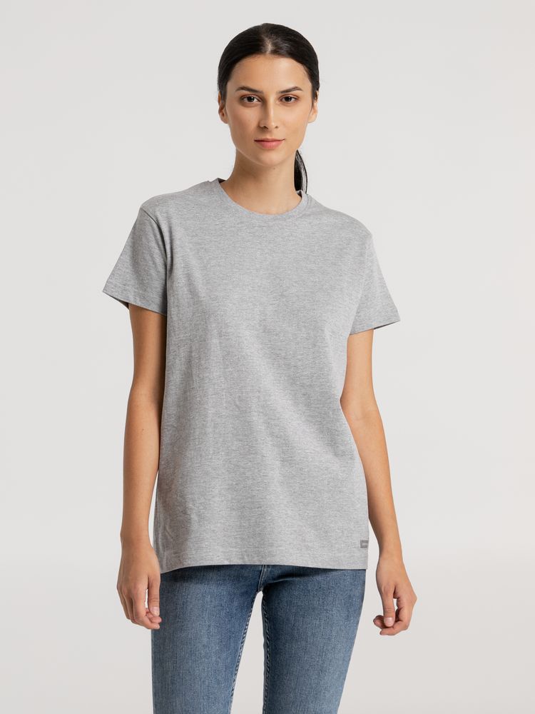 Футболка Firm Wear серый меланж, размер S