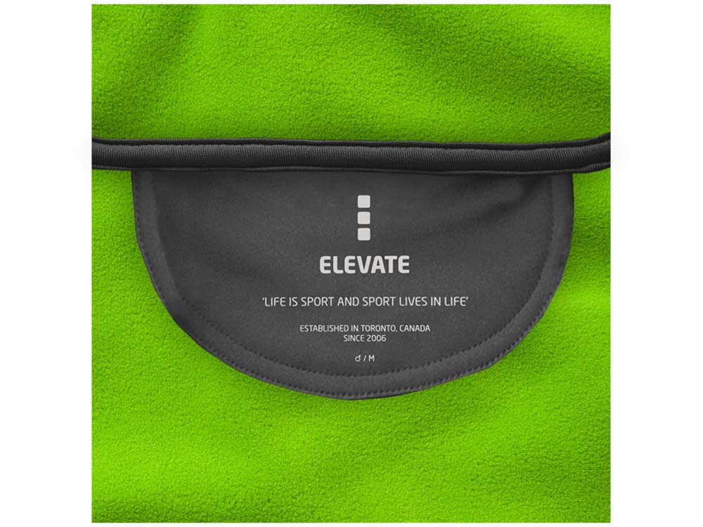 Куртка флисовая Brossard мужская, зеленое яблоко