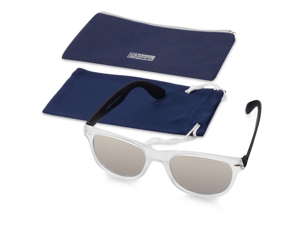 Солнцезащитные очки California, бесцветный полупрозрачный/черный