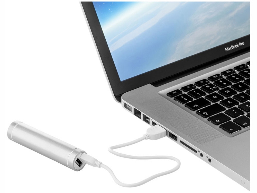 Портативное зарядное устройство Bolt, 2200 мА/ч, серебристый