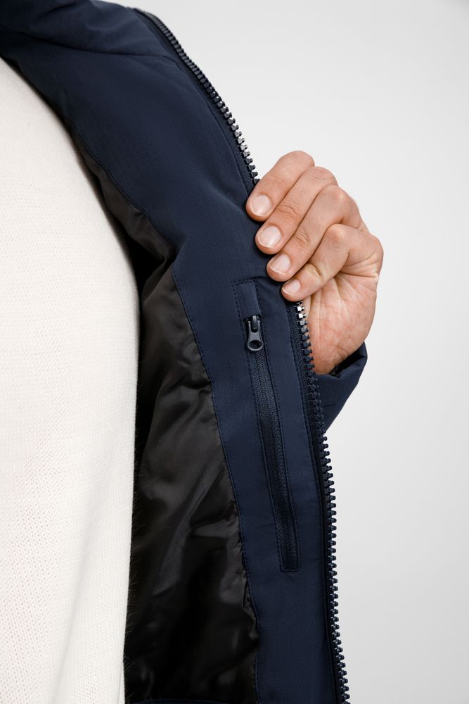 Куртка-парка унисекс Sfera, темно-синяя, размер XL