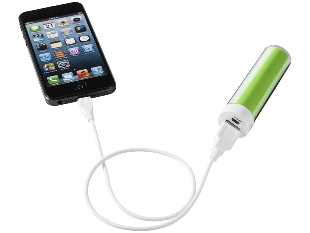 Портативное зарядное устройство Dash, 2200 мА/ч, лайм