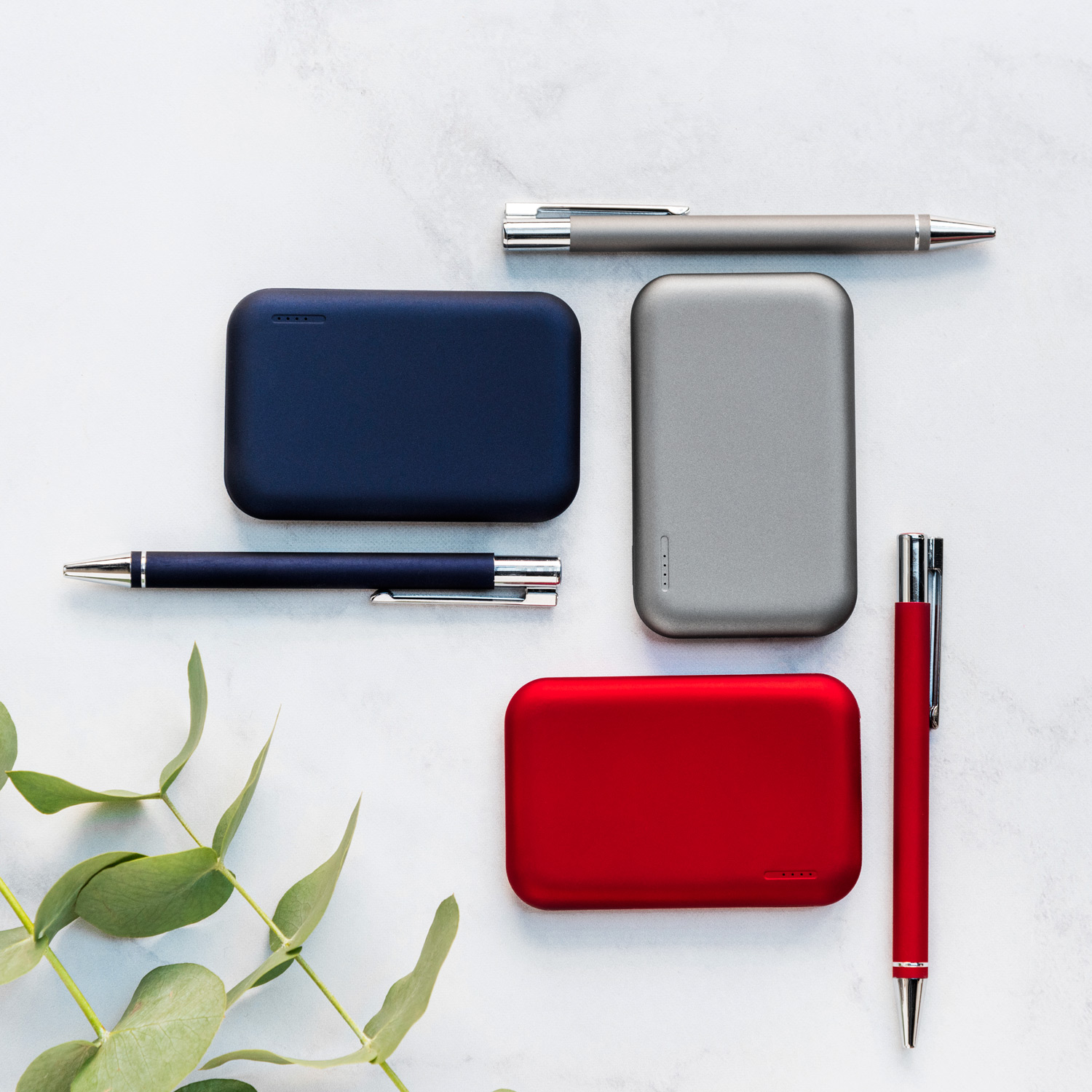 Внешний аккумулятор Velutto 5000 mAh, серый фото на сайте Print Logo.