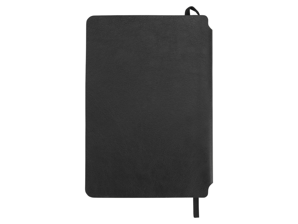 Блокнот Notepeno А5 с тонированными линованными страницами, черный (Р)