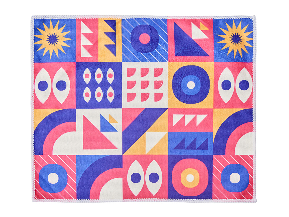 Спортивное полотенце плотностью 250 г/м2 для сублимации с логотипом  | Print Logo