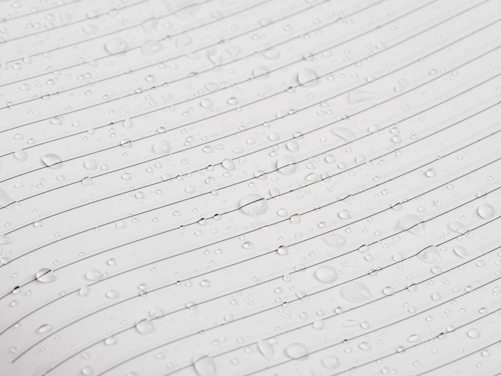 Блокнот из моющегося крафта и каменной бумаги А5 Fleekstone, гибкая обложка, черный