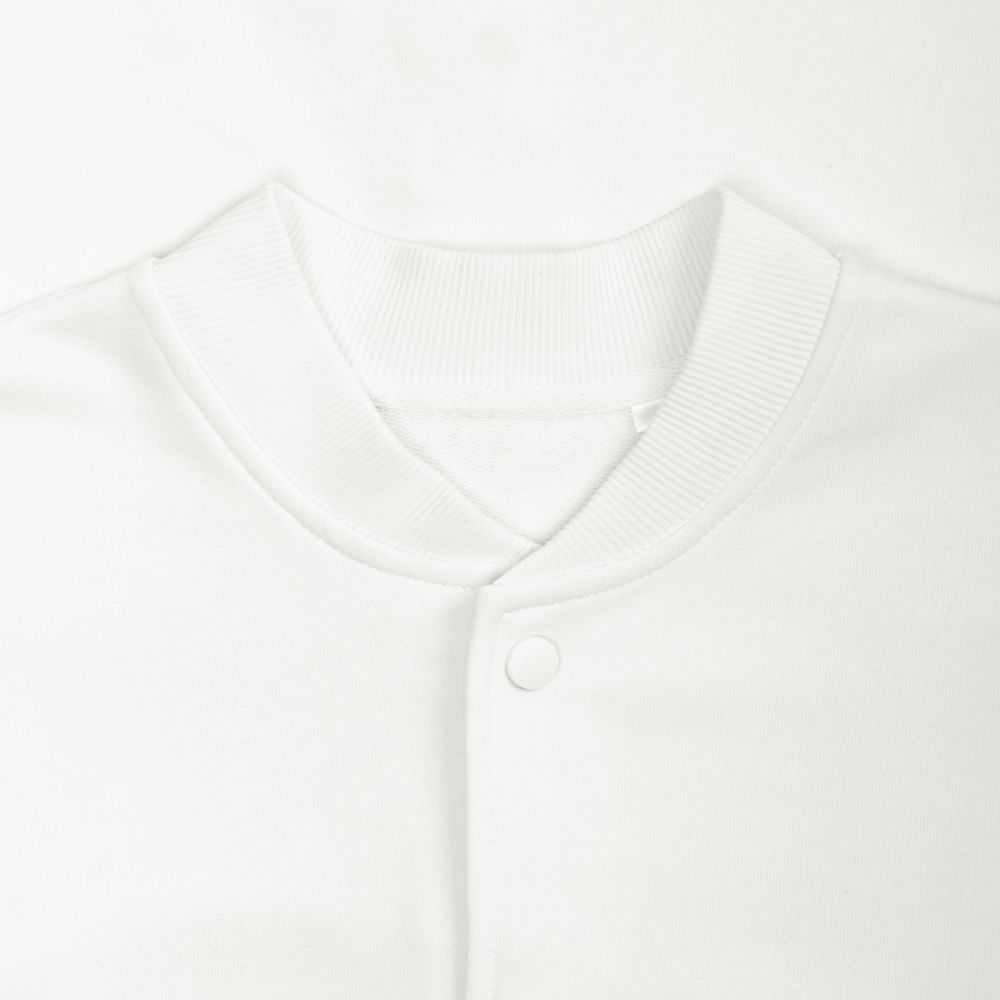 Бомбер унисекс Nuppu, молочно-белый, размер XL