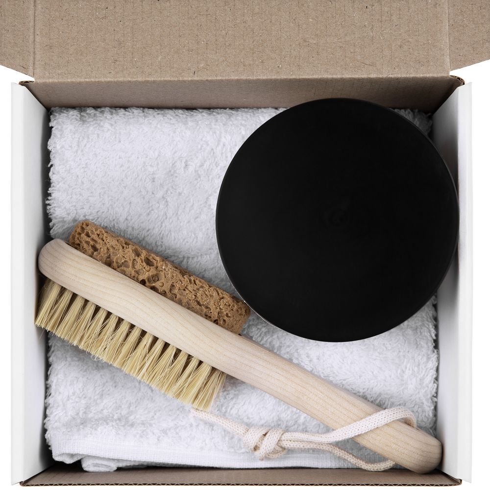 Спа-набор Lapki с солью с лавандой и подарки фото на сайте Print logo.