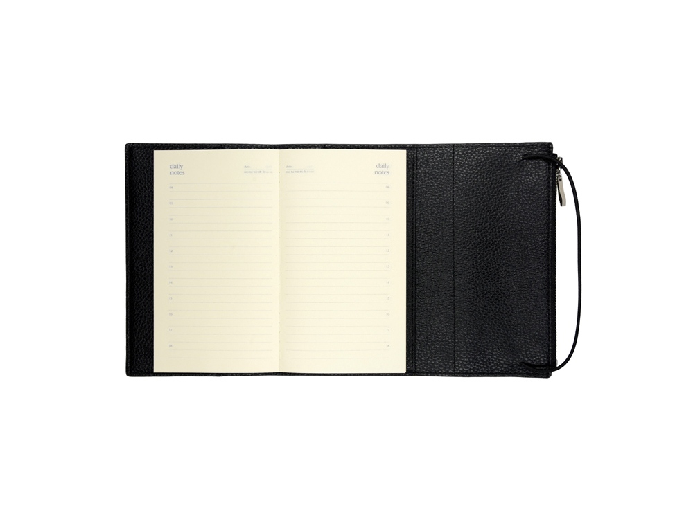 Ежедневник недатированный  А5- Dolce Vita  (черный)