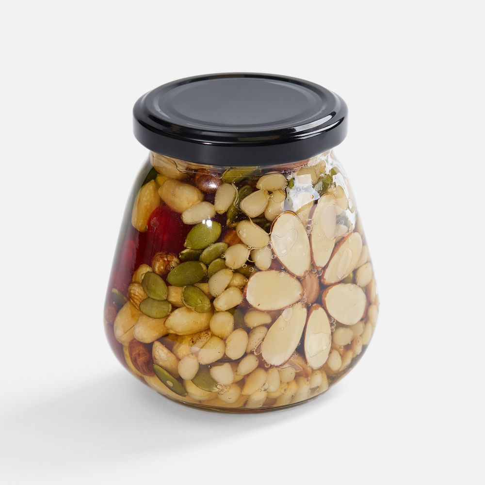 Медовый десерт «Лакомка» с логотипом сделано в России | Print Logo