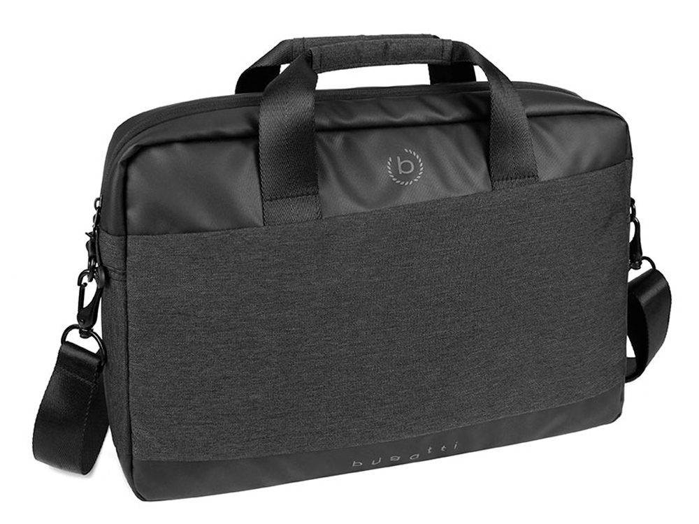 Портфель мужской Universum 15'' с логотипом BUGATTI | Print Logo