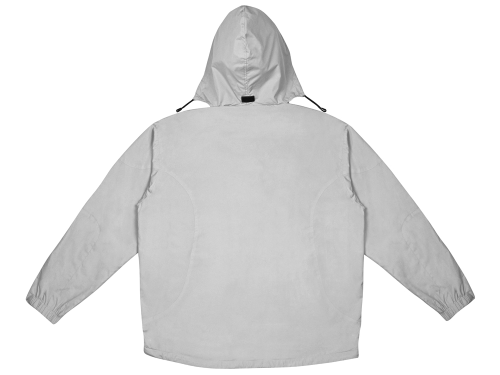 Куртка мужская с капюшоном Wind, серебристый