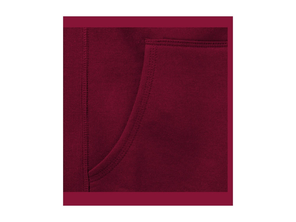 Толстовка Arora детская с капюшоном, бургунди