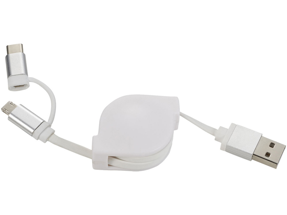 Набор кабелей Triple 3 в 1 с логотипом  | Print Logo