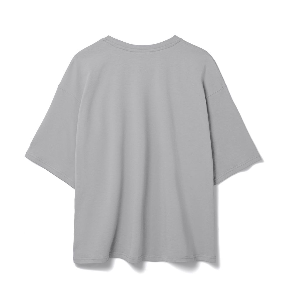 Футболка унисекс оверсайз Street Vibes, серая, размер XS/S