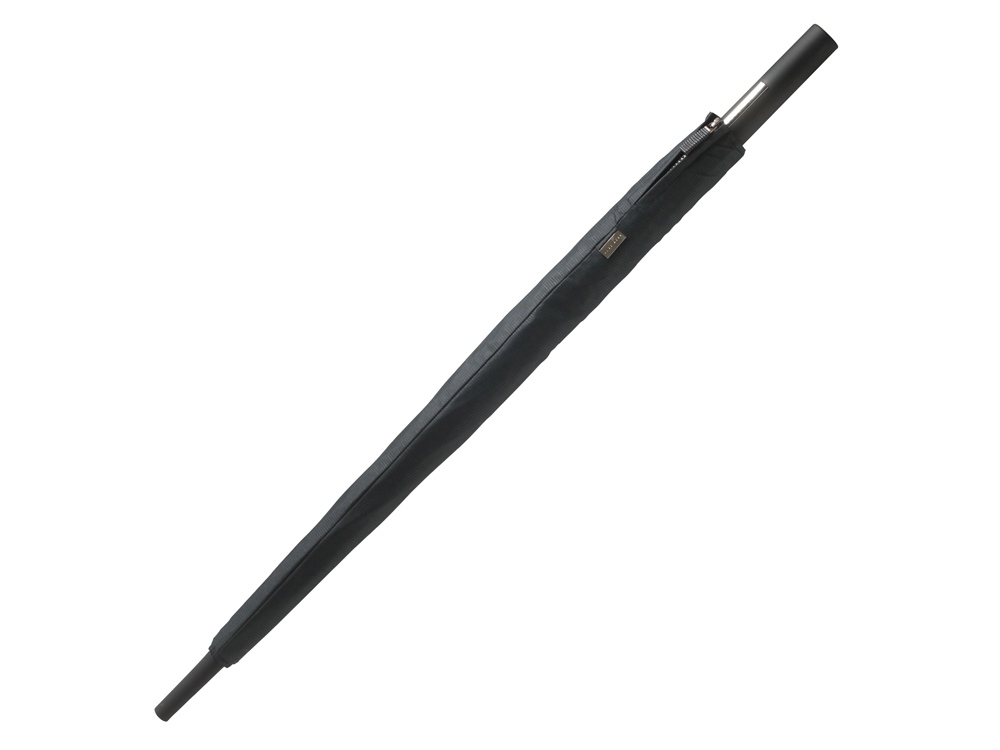 Зонт-трость Grid Golf. Hugo Boss, черный