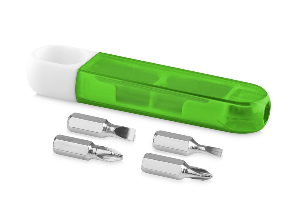 Набор отверток Forza  4 в 1, лайм/белый