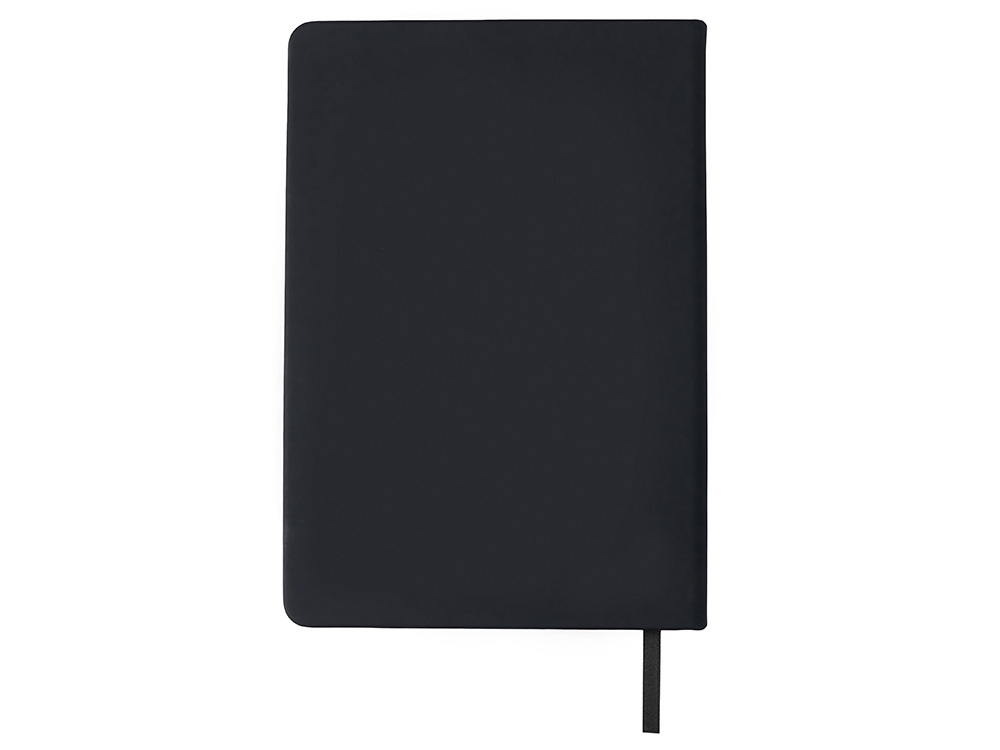 Бизнес-блокнот С3 софт-тач с магнитом, твердая обложка, 96 листов, черный
