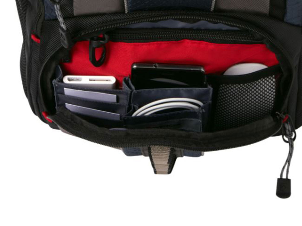 Рюкзак Cobalt WENGER 16, синий, полиэстер/ПВХ, 35 x 23 x 46 см, 23 л