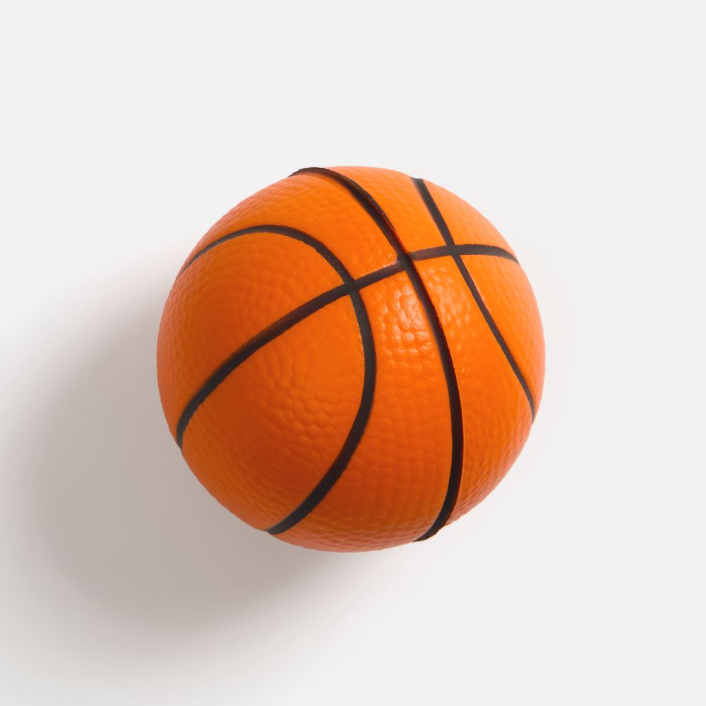 Антистресс «Баскетбольный мяч» с логотипом  | Print Logo