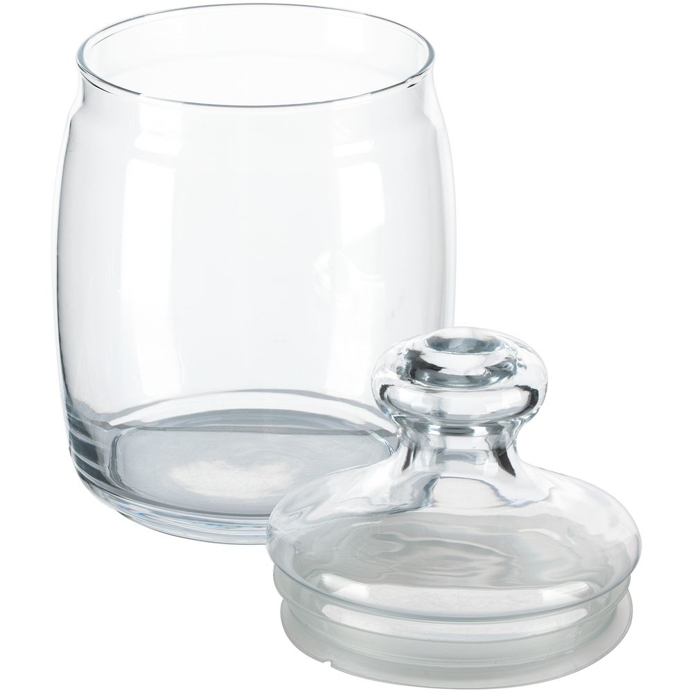 Банка с крышкой «Чешни» — пример нанесения логотипа (Pasabahce) | Print Logo