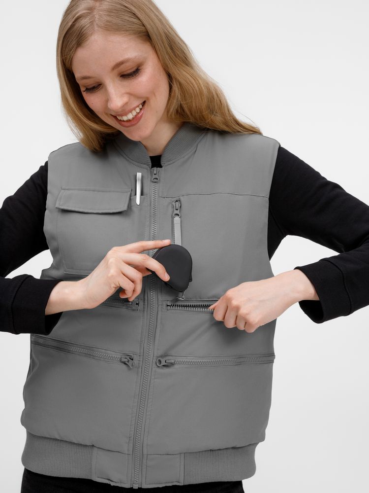 Жилет Hard Work, серый, размер XXL