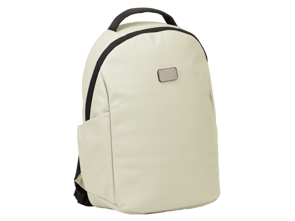 Рюкзак Sofit для ноутбука из экокожи, молочный