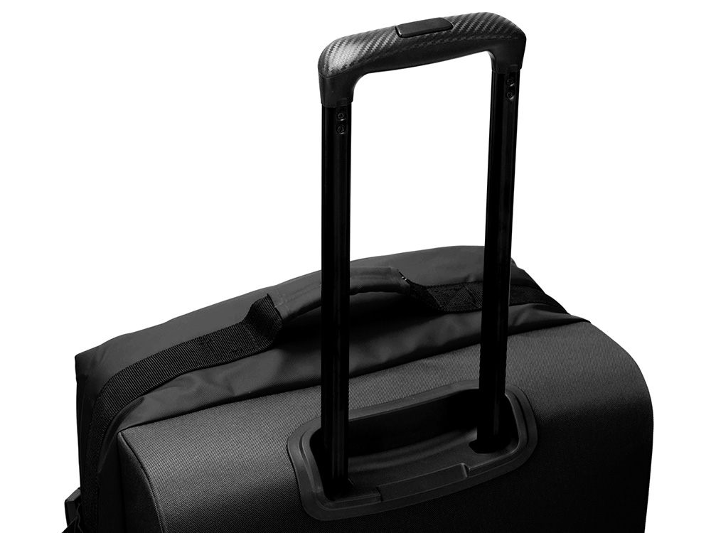 Сумка на колесах TORBER Mobi, чёрный, полиэстер 900D с PU покрытием, 70 х 41 х 28,5 см, 81 л