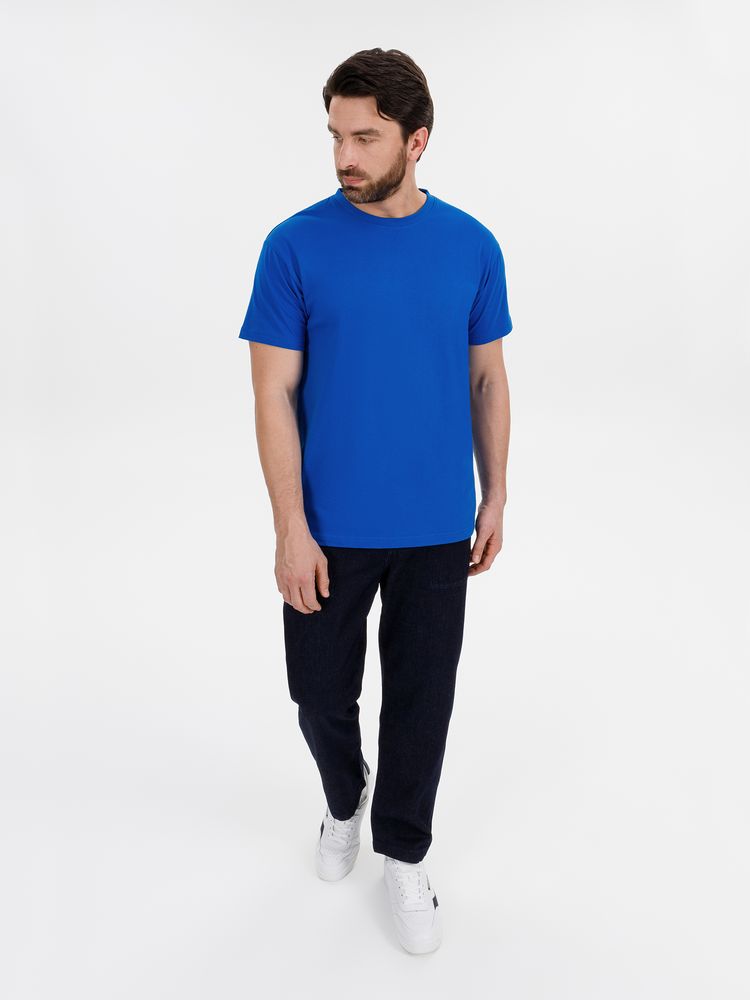 Футболка унисекс T-Bolka 180, ярко-синяя, размер 5XL