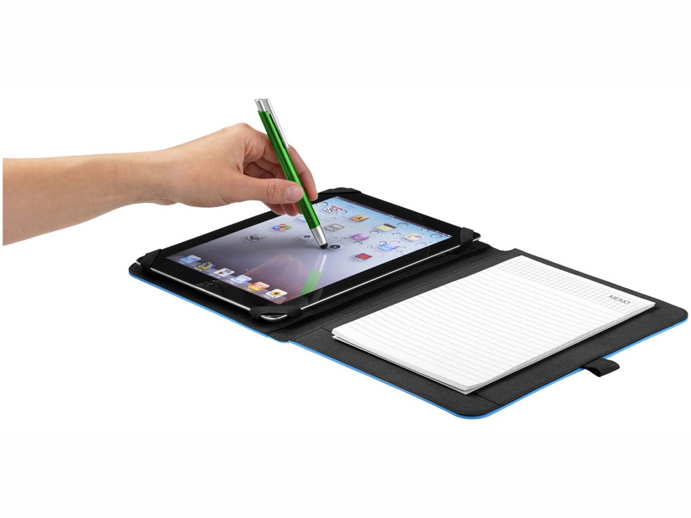 Ручка-стилус шариковая Giza, зеленый