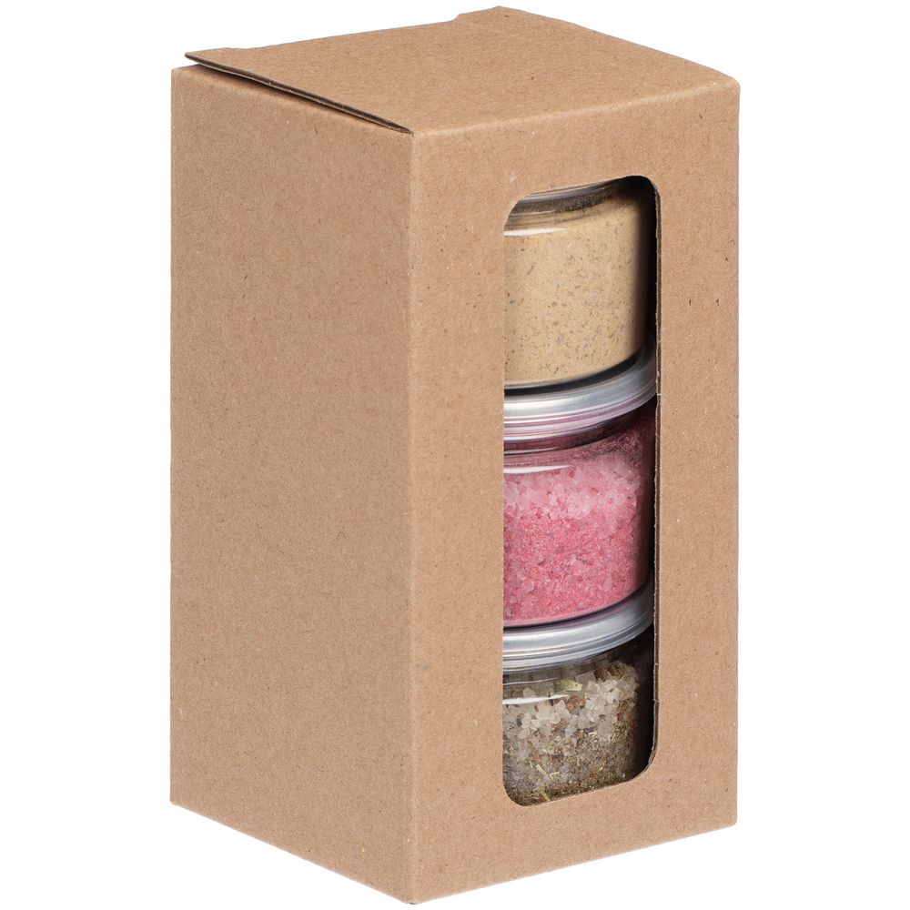 Набор из 3 видов соли Savory Collection фото на сайте Print Logo.