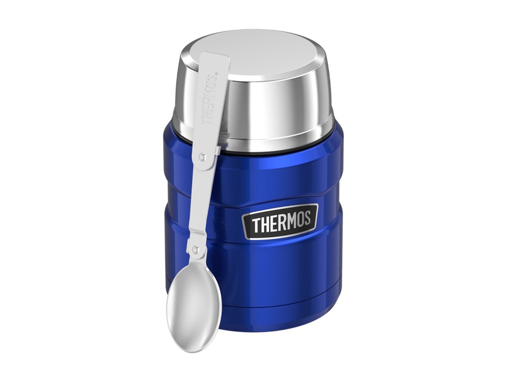 Термос из нерж. стали тм THERMOS SK3000-BL Food Jar 0.470L, синий