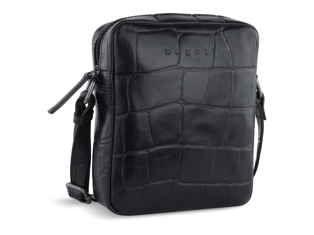 Сумка наплечная мужская Nevio с логотипом BUGATTI | Print Logo