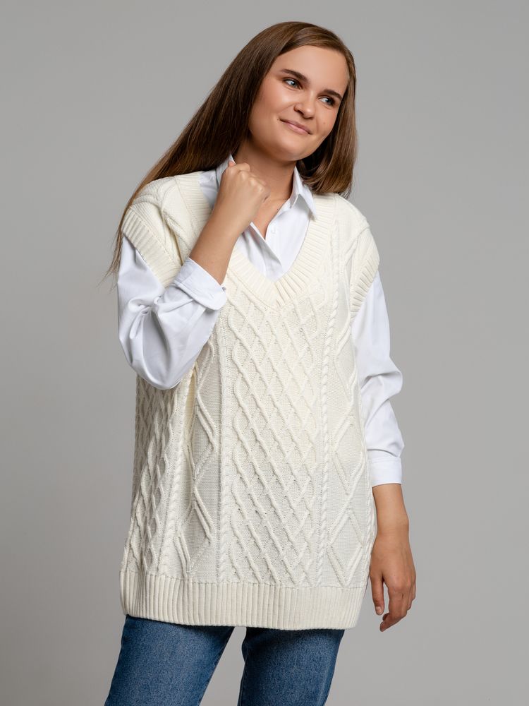 Жилет оверсайз на заказ Tricksy Terra Grand, акрил, размер L/XL