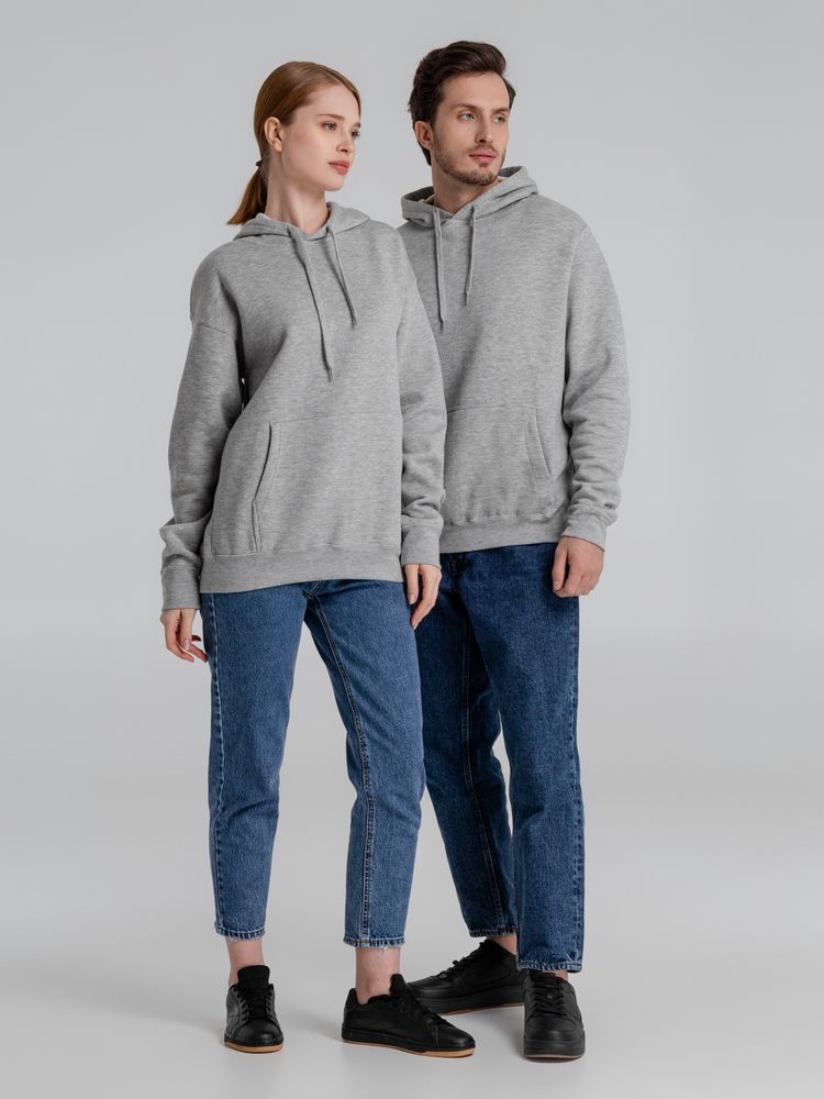 Толстовка с капюшоном Slam 320, темно-серая, размер M