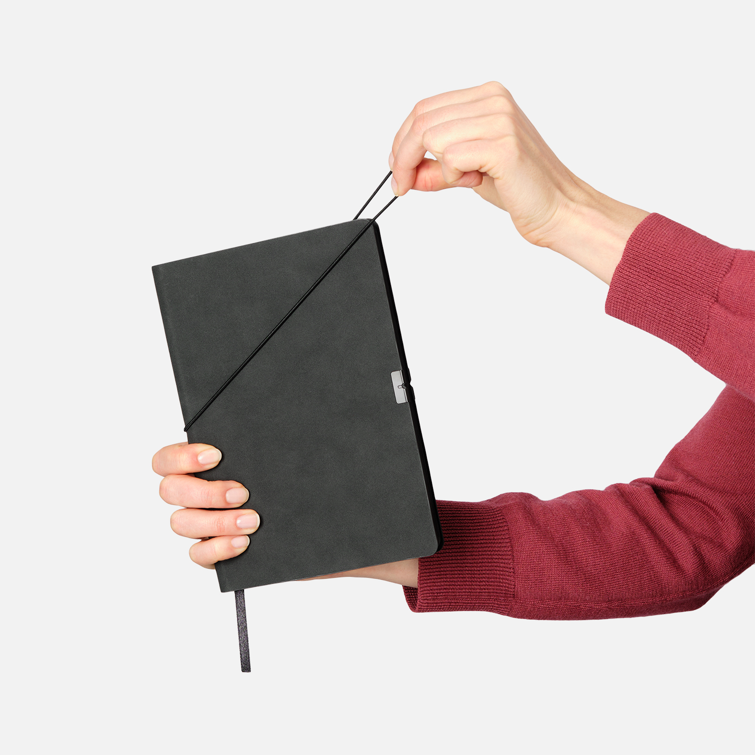 Ежедневник Ин Велюр (In Velour) недатированный, черный